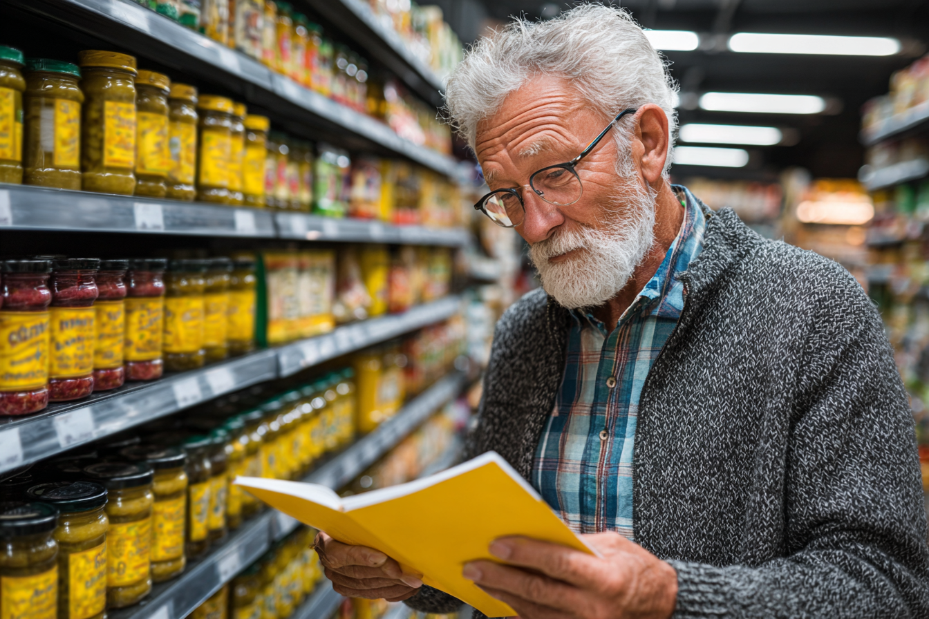Група людей зрілого віку практикує йогу в затишному залі